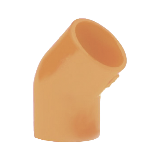 Codo de 45 Grados para Tubería de ¾” / para Detectores de Humo por Aspiración VESDA / Caja con 10 Piezas