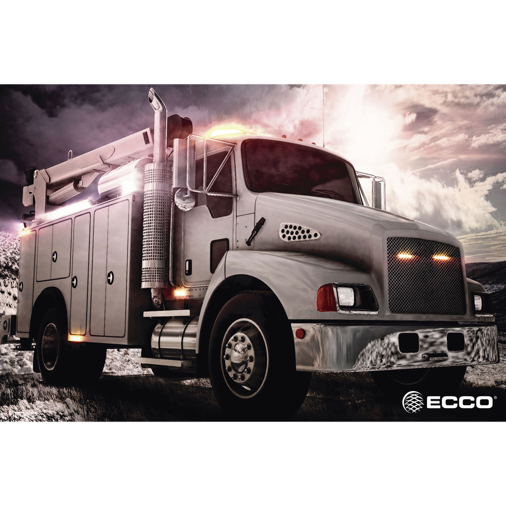 Kit for equipping construction or private security units, with an ultra-bright 48" Vantage light bar, 64 state-of-the-art LEDs