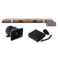 Kit para equipar unidades de construcción o seguridad privada, con barra de luces Vantage ultra brillante de 48", 64 LED de ultima generación