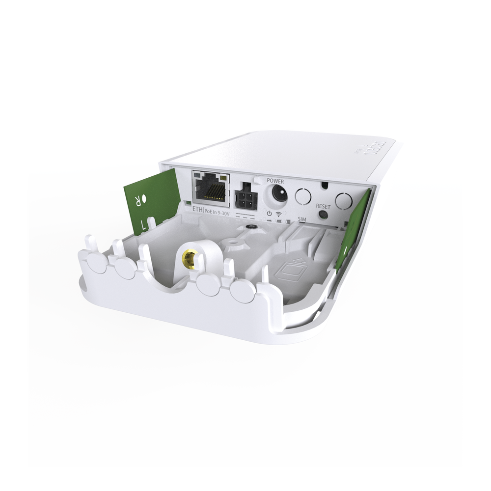 4G (LTE) Modem for SIM, with 2.4 GHz Wi-Fi, For use at home and/or in vehicles, with Fast Ethernet port, Bands (2,4,5,12)