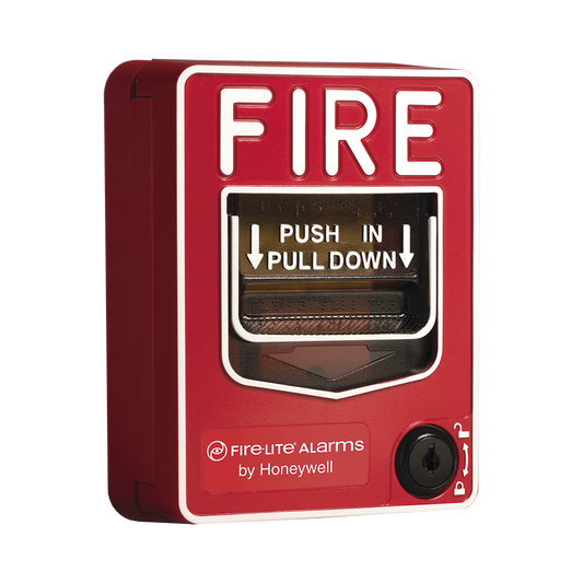 Estación Manual de Emergencia de Doble Acción Direccionable / Inalámbrica / Tecnología SWIFT / Compatible con WGATE y Paneles Direccionables Fire-Lite