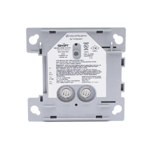 Modulo Inalámbrico de Salida Tipo Relevador Serie SWIFT, Compatible Con Paneles Direccionables Fire-Lite.