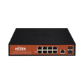  Switch Administrable de 8 Puertos Gigabit Ethernet con PoE 802.3 af/at y 24V/48V Pasivo Mixto + 2 SFP Gigabit, 150 W