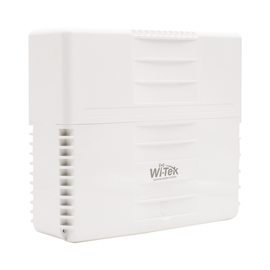 Switch PoE para exterior / No administrable / Con 8 puertos PoE (6 x fast ethernet + 2 x Gigabit) / 3 puertos Uplink gigabit (2 puertos RJ45 + 1 puerto SFP) / Presupuesto 120W