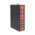 Switch Industrial PoE++ y pasivo de 24V / No administrable / Con 8 puertos Gigabit + 2 SFP combo / Presupuesto 300W