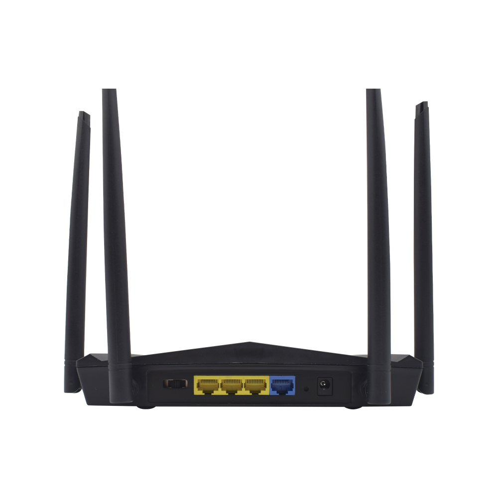 WISP Wireless Router/Access Point / 2.4 GHz up to 300 Mbps / 4 10/100 Mbps ports / With 4 external 5 dBi omnidirectional antennas