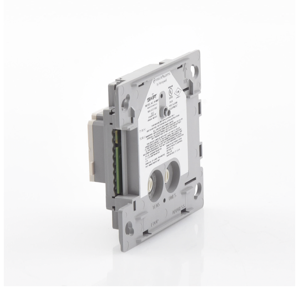 SWIFT Series Wireless Dry Contact Monitoring Module Compatible with Fire-Lite Addressable Panels.