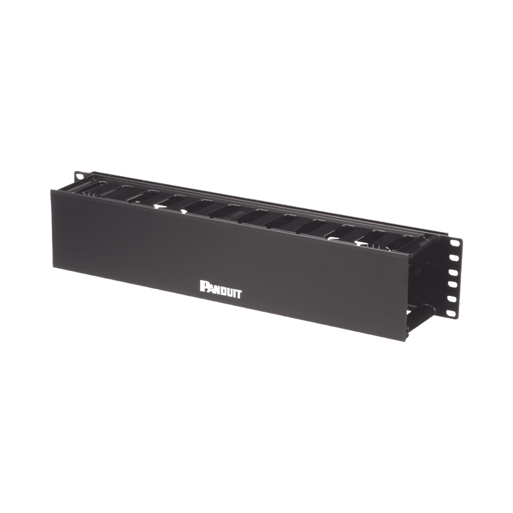 Organizador de Cables Horizontal PatchLink, Sencillo (Solo Frontal), Para Rack de 19in, 2UR