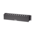 Organizador de Cables Horizontal PatchLink, Sencillo (Solo Frontal), Para Rack de 19in, 2UR