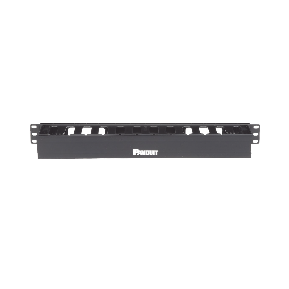 Organizador de Cables Horizontal PatchLink, Sencillo (Solo Frontal), Para Rack de 19in, 1UR