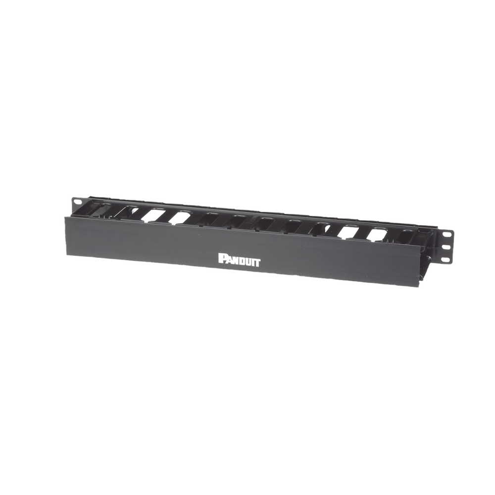 Organizador de Cables Horizontal PatchLink, Sencillo (Solo Frontal), Para Rack de 19in, 1UR