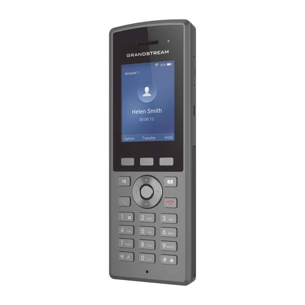 Business portable WiFi phone with IP67 rugged design, VoIP connectivity via WiFi