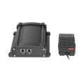 Sirena Vehicular de 100W de Potencia Con Controlador Unimando, Control de Tonos, Patrones de destello de Barras de Luces X67/ X75  y Micrófono 