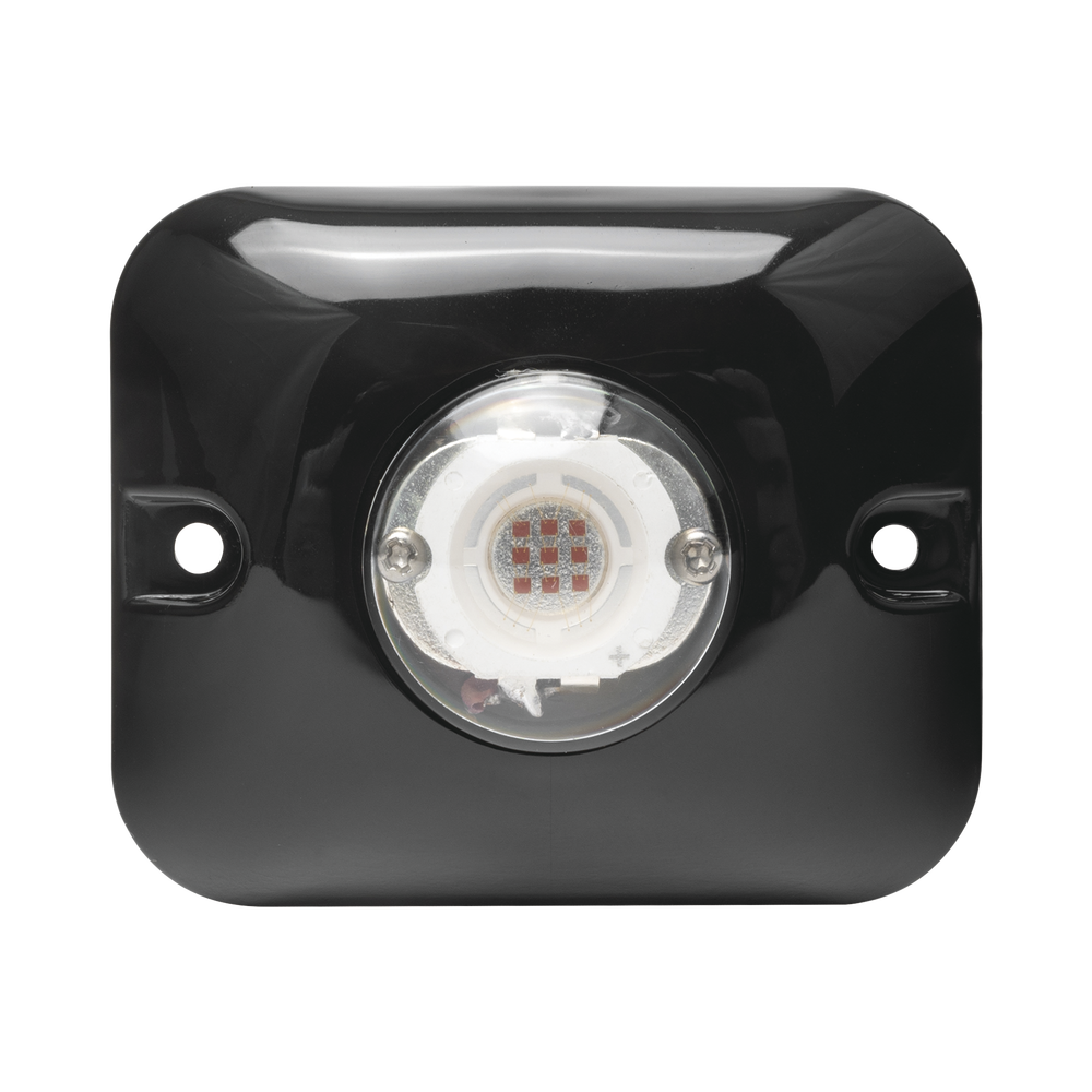 Estrobo Oculto de 9 LED, Ideal para Vehículos Encubierto, Color Claro