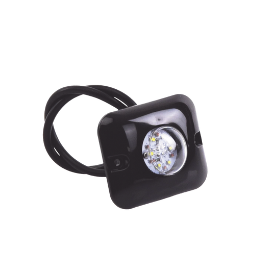 Par de Lámparas Ultra Brillantes con 12 LED cada una, Color Rojo/Claro, Ideales para Vehículos Encubierto