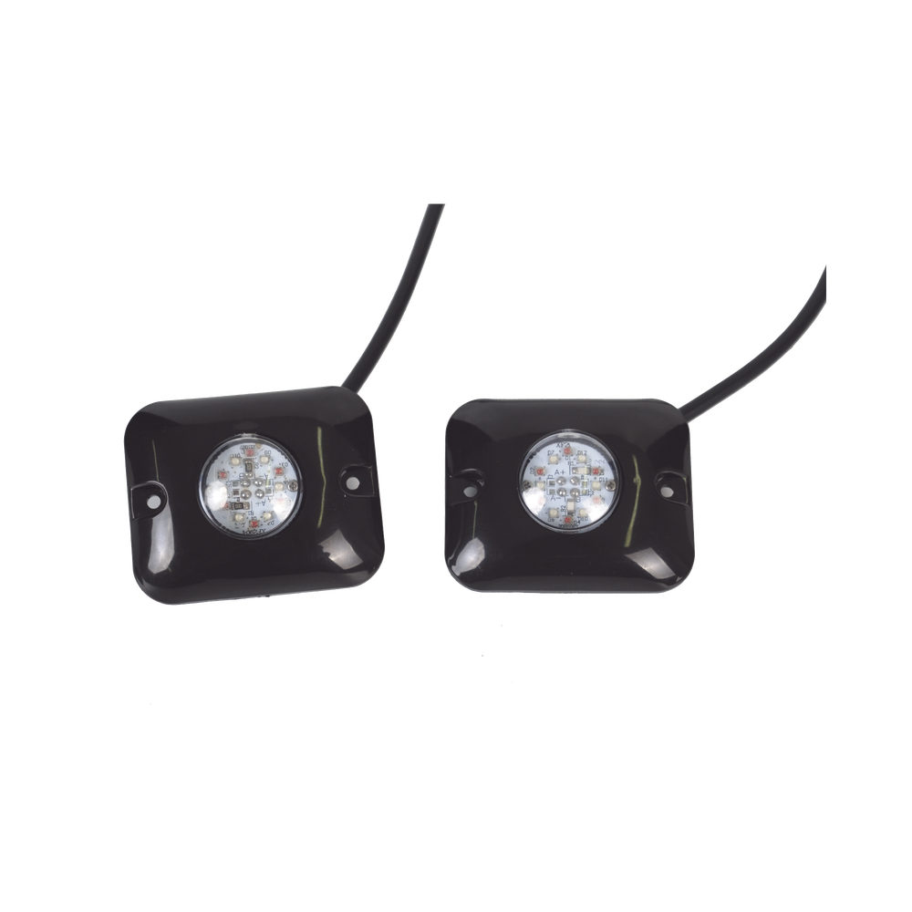 Par de Lámparas Ultra Brillantes con 12 LED cada una, color Claro