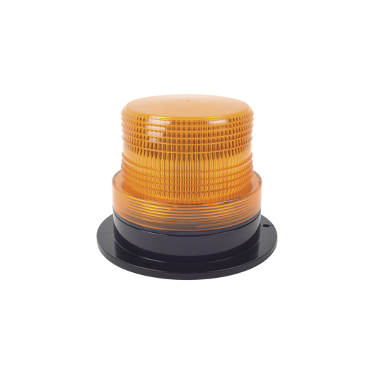 Burbuja brillante  de Larga Vida Útil con 8 LEDs, color ámbar, domo ámbar