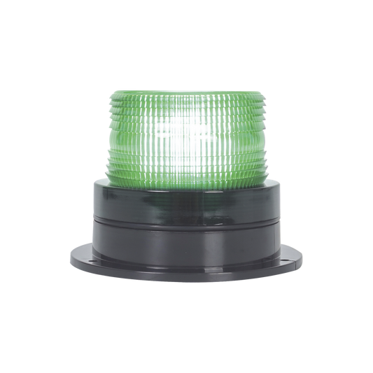 Burbuja Brillante de Larga Vida Útil, con 8 LEDs Color Verde, Domo Verde