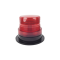 Burbuja Brillante de Larga Vida Útil, con 8 LEDs Color Rojo, Domo Rojo