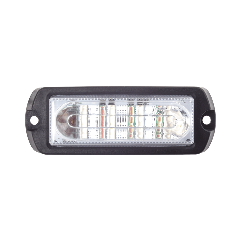 Luz Auxiliar Ultra Brillante X13 de 4 LEDs, Color Azul, con mica transparente