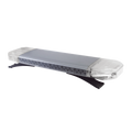 Barra de luces de 47" con 122 LEDs ultra brillantes rojo/azul, con montaje de gancho y controlador