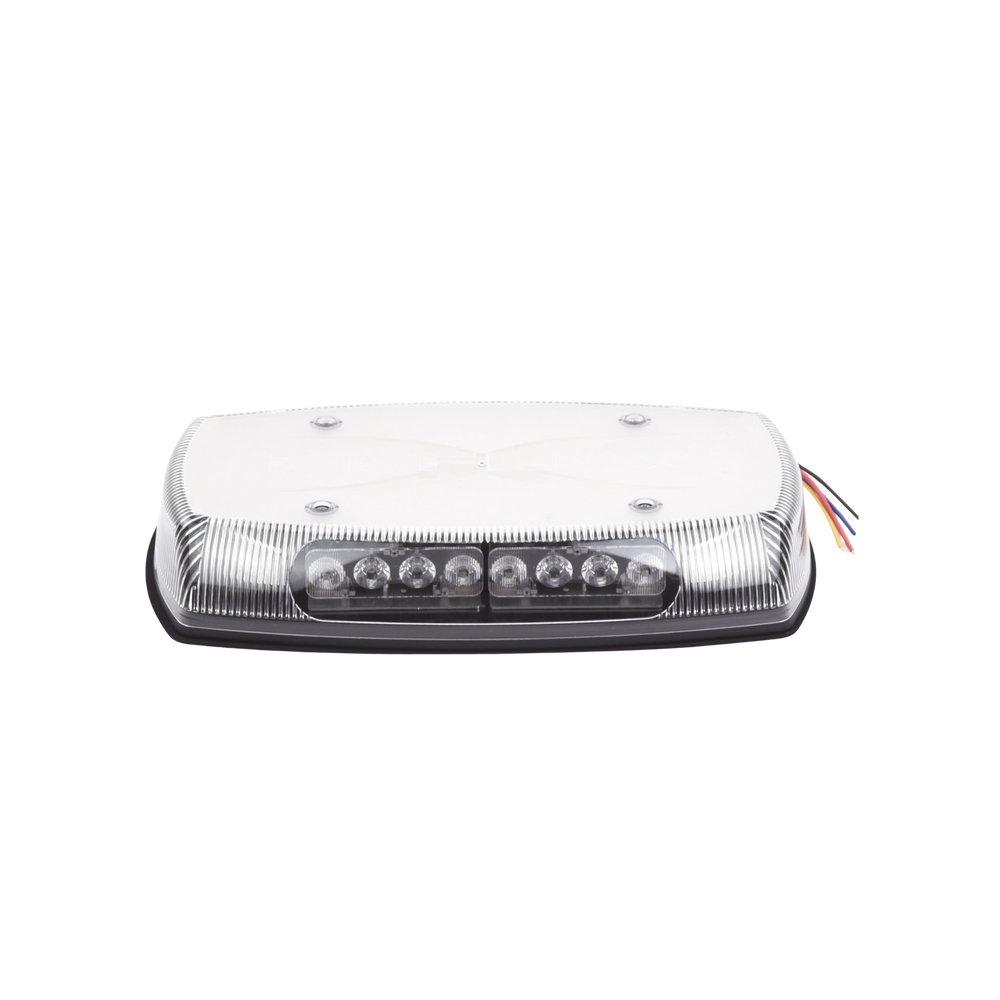 Mini Barra de Luces Ultra Brillante, color domo claro, LED azul, Ideal para Seguridad Privada