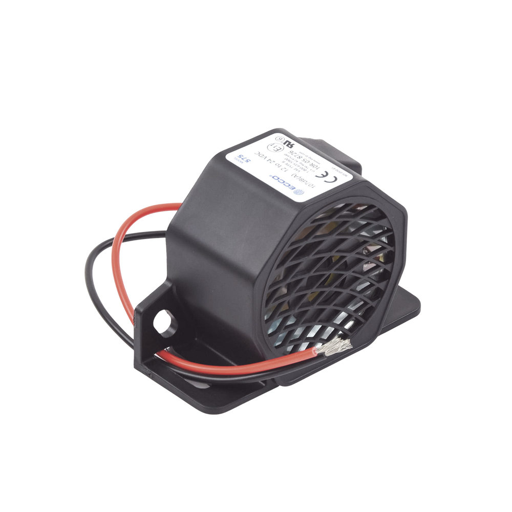 Alarma de reversa inteligente 12-24 Vcd, 107 dBA
