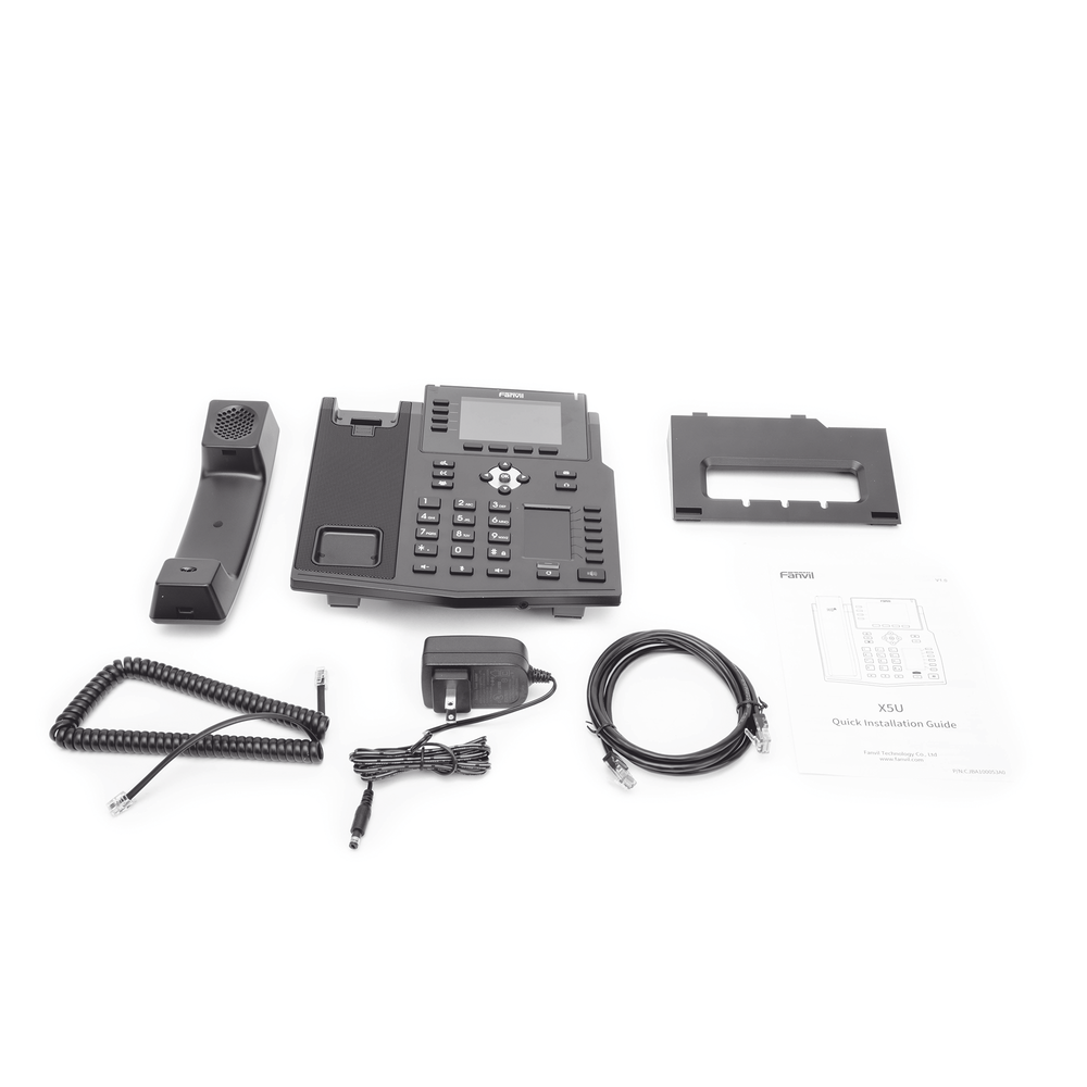 Enterprise IP Phone with European Standards, 16 SIP lines with 3.5" color LCD display, 30 DSS/BLF keys, Gigabit ports, IPv6, Opus and 3-way conferencing, PoE/DC