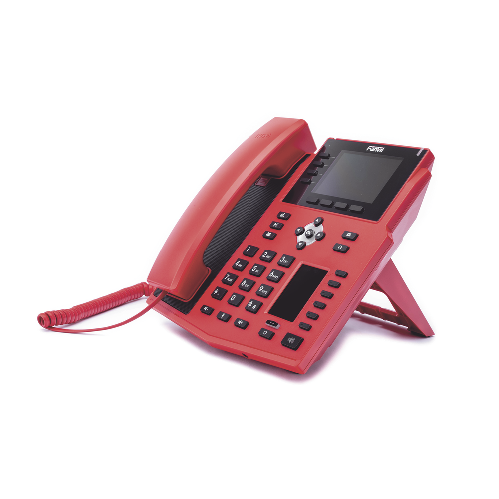 Enterprise IP Phone with European Standards, 16 SIP lines with 3.5" color LCD display, 6 DSS/BLF keys, Gigabit ports, IPv6, Opus and 3-way conferencing, PoE/DC (includes power supply).