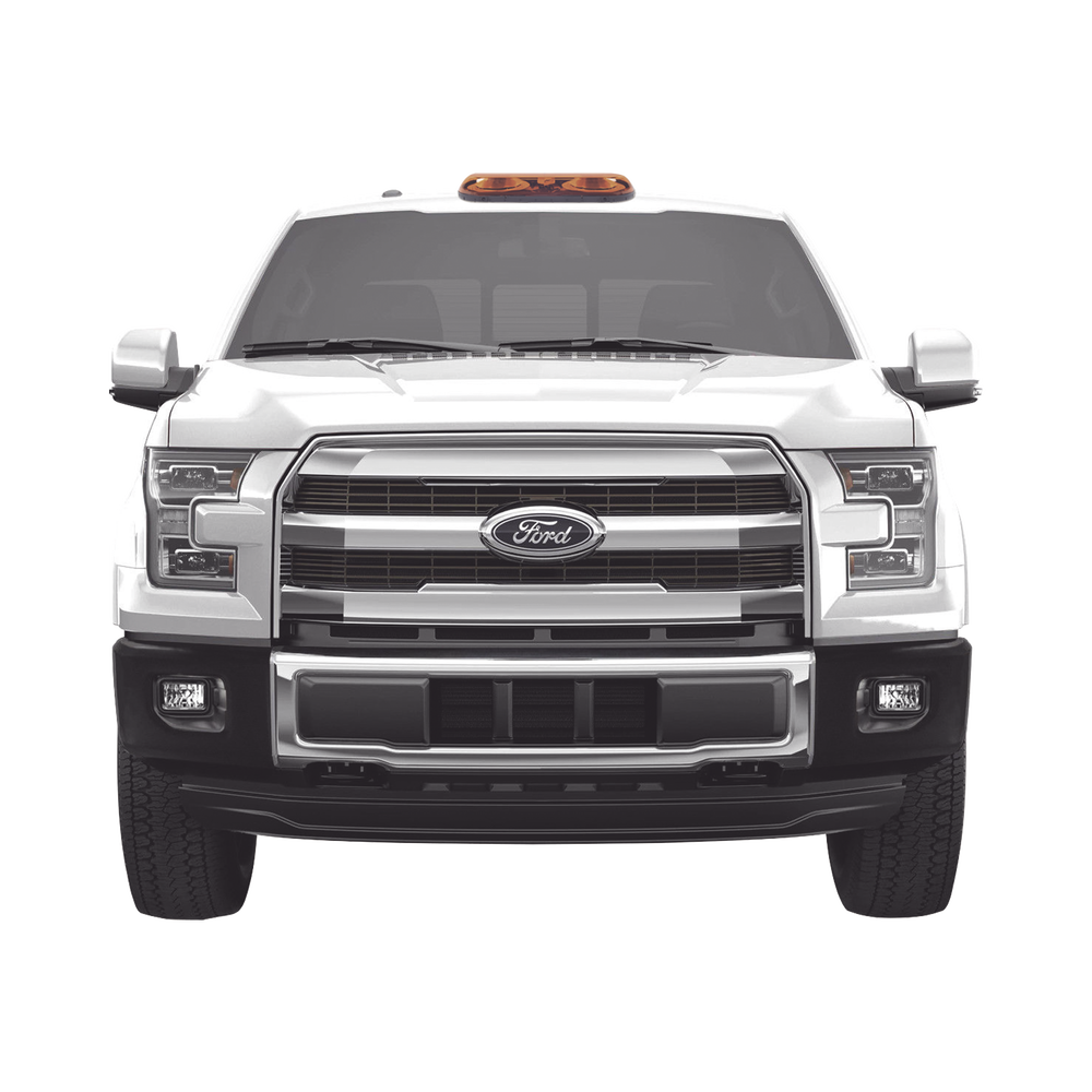 Mini Barra de Luces Serie X606, con 18 LED, Color Ámbar, Montaje Permanente