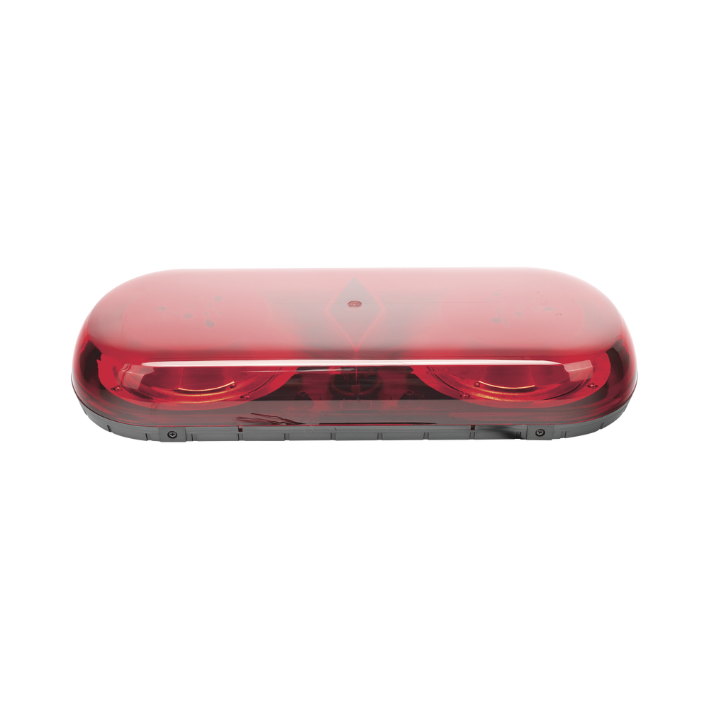 X606 Series Mini Light Bar, 18 LEDs, Red, Permanent Mount