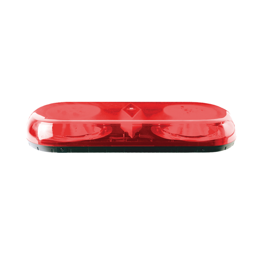 Mini Barra de Luces Serie X606S, con 18 LED, Color Rojo, Montaje Succión e Imán