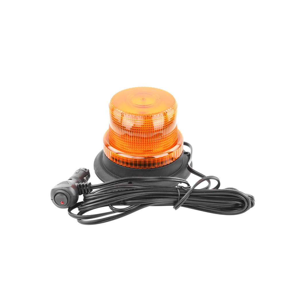 Mini Amber LED Bubble Series X6465 with magnetic suction mount