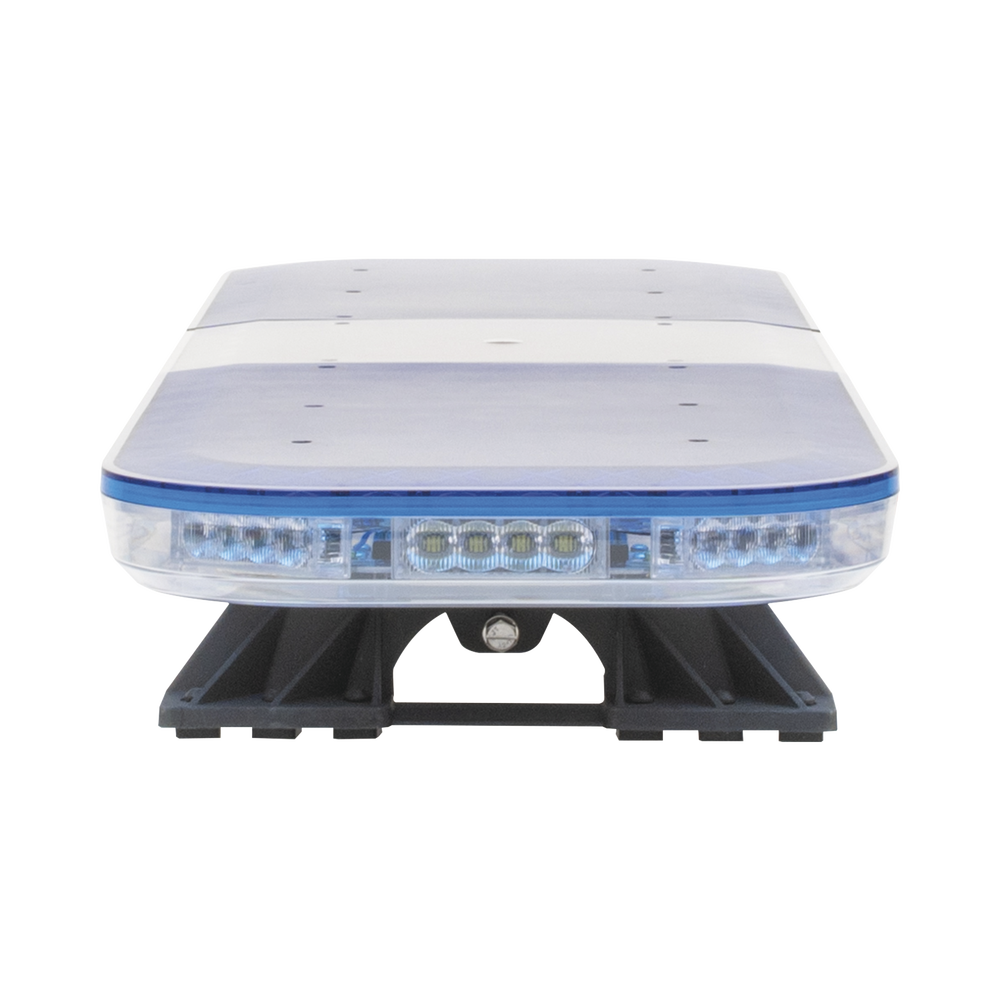 Barra de luces de 47" azul, 88 LED, con control de tráfico en color azul, ideal para equipar unidades de seguridad pública