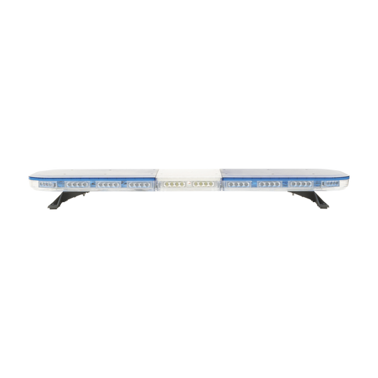 Barra de luces de 47" azul, 88 LED, con control de tráfico en color azul, ideal para equipar unidades de seguridad pública