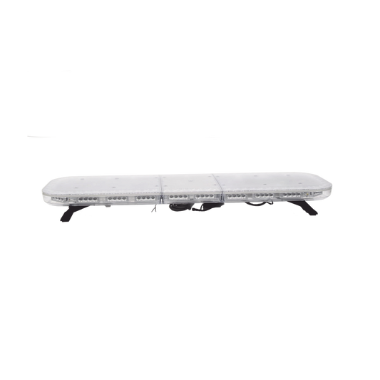 Barra de luces de 47" rojo/azul Domos Claros, 88 LED, con control de tráfico en color rojo/azul, ideal para equipar unidades de seguridad pública