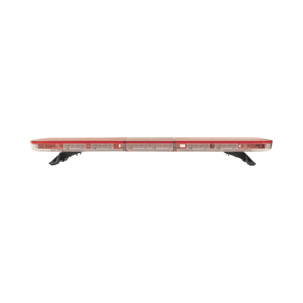 Barra de luces LED de 47", 108 LED, con control de tráfico en color ámbar, dual color rojo/claro, ideal para equipar ambulancias y unidades de bomberos
