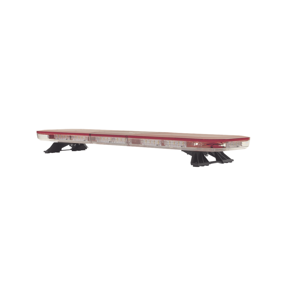 47" 108 LED lightbar, with amber traffic control, dual red/clear color, ideal for equipping ambulances and fire units