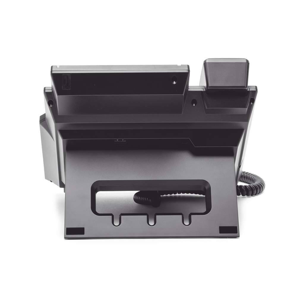 Enterprise IP Phone with European Standards, 20 SIP lines with color LCD display, 60 DSS/BLF keys, Gigabit ports, IPv6, Opus and 3-way conferencing, PoE/DC