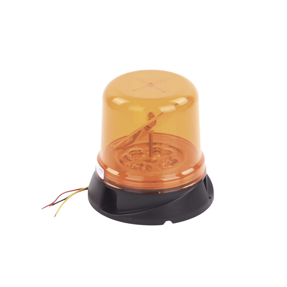 Burbuja rotoled color ámbar, con montaje permanente