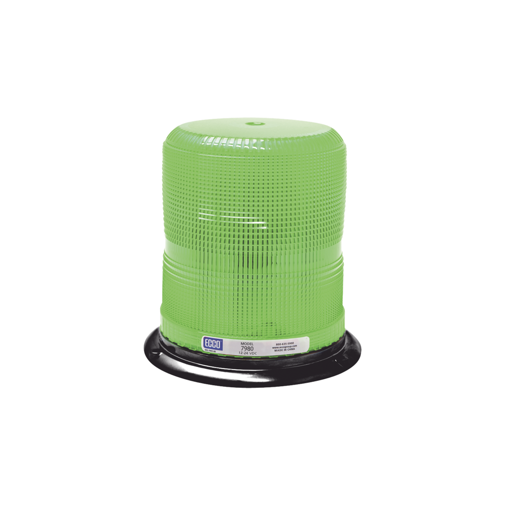 Baliza LED  Series X7980 Pulse II SAE Clase I, color verde