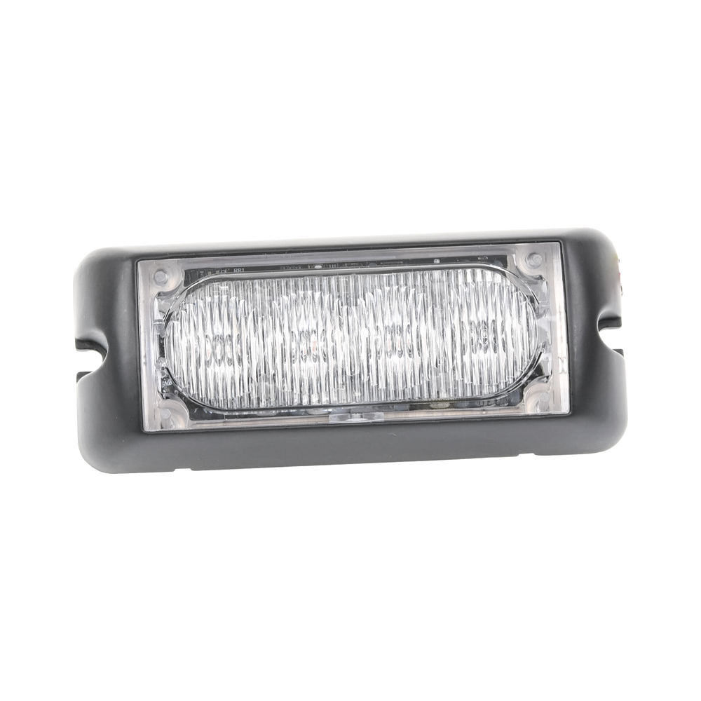 Luz auxiliar brillante con 4 LEDs, color rojo, mica transparente