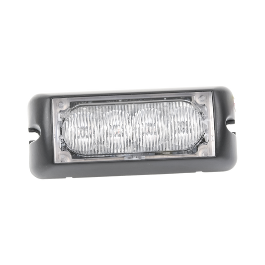 Luz auxiliar brillante con 4 LEDs, color rojo, mica transparente