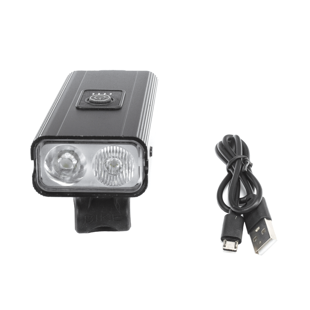 Ultra Bright Front Auxiliary Light for Bicycles, 1000 Lumens, with Mount Included