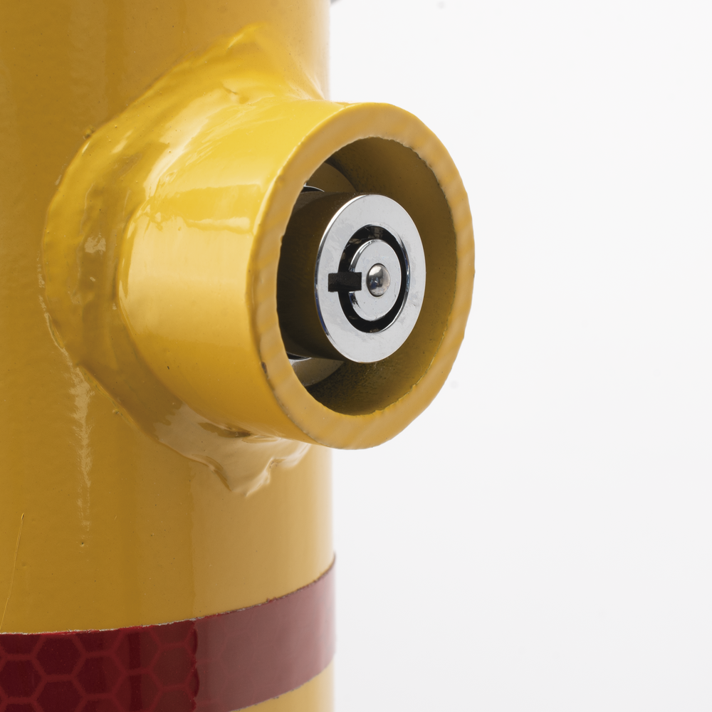 Retractable Bollard with Key for Parking Control