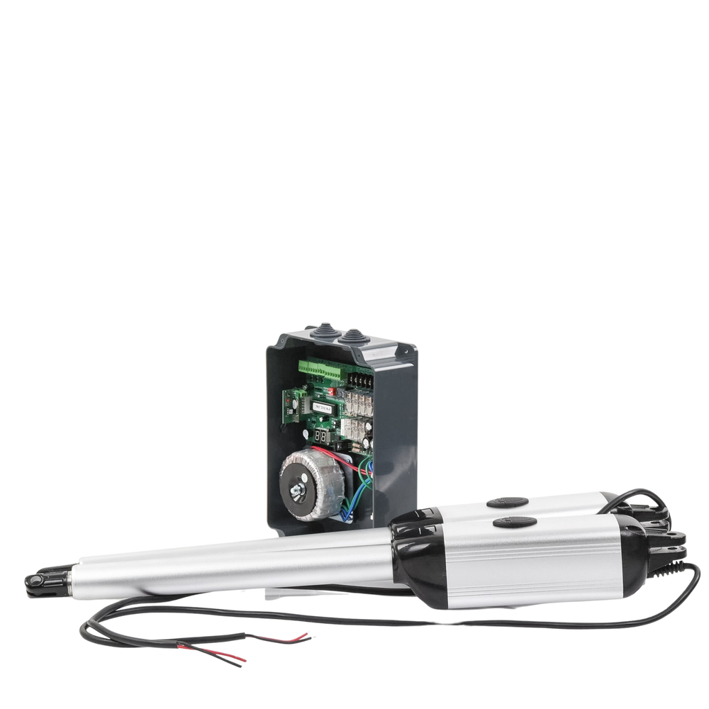 Arm kit for automating 2-leaf swing vehicle gates / 3 meters / 300 kg / Residential use only / Compatible with power backup