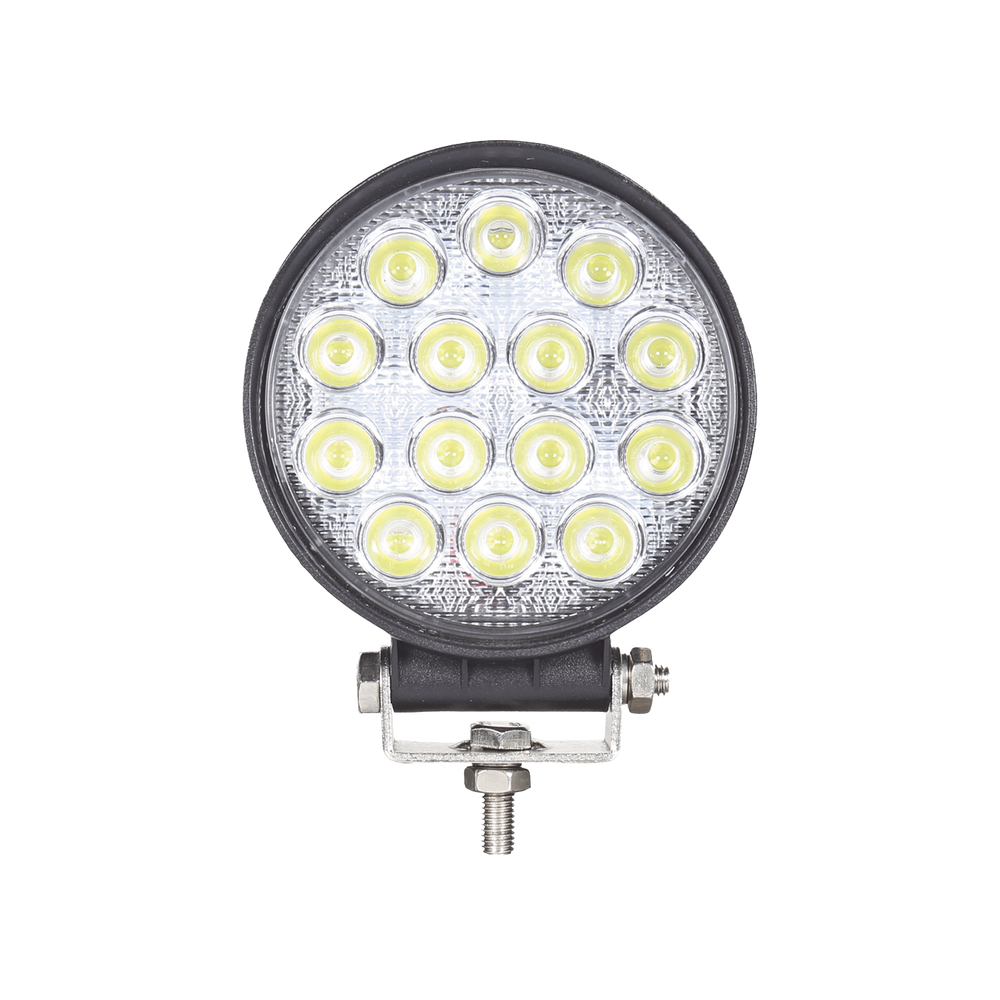 Luz de trabajo ultra brillante, IP67, 14 Led, 3500 Lumenes, 42 Watts, 10-30 Vcd