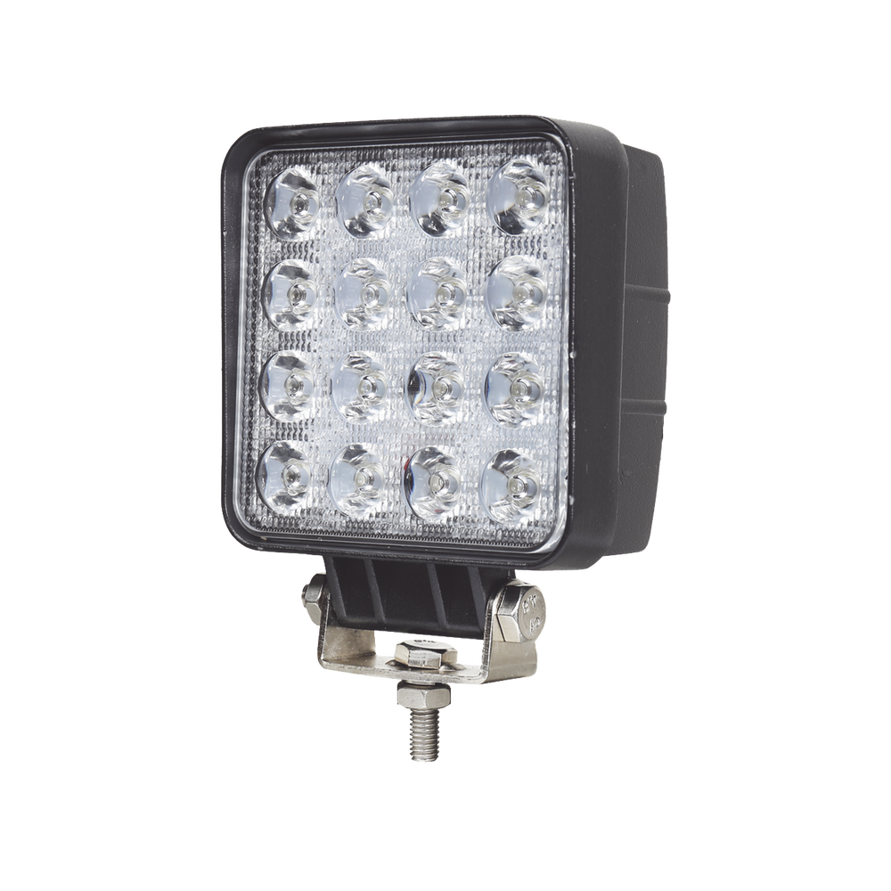 Ultra Bright Work Light, IP67, 16 LEDs, 4000 Lumens, 48 ​​Watts, 10-30 Vdc