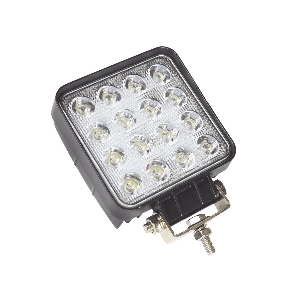 Ultra Bright Work Light, IP67, 16 LEDs, 4000 Lumens, 48 ​​Watts, 10-30 Vdc