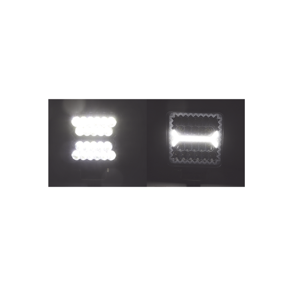 Luz de trabajo Ultra brillante, IP67, 40 Led , 5600 Lumenes,  66 watts, 10-30 Vcd
